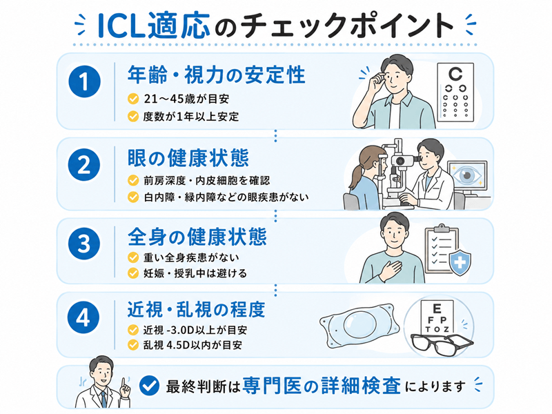 ICL適応のチェックポイント